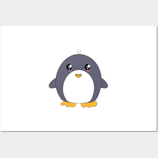 Cute Penguin Kawaii Posters and Art